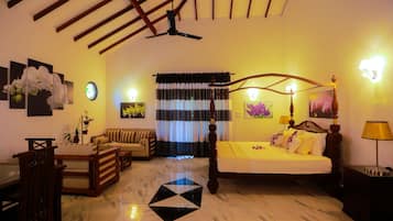 Orchid Villa | Premium bedding, pillowtop beds, individually decorated