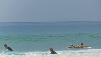 Beach nearby, white sand, free beach shuttle, beach cabanas