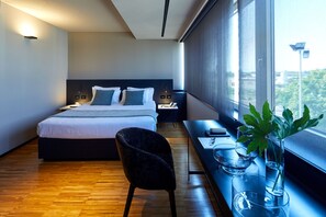 迷你吧、客房內保險箱、獨特裝潢、書桌