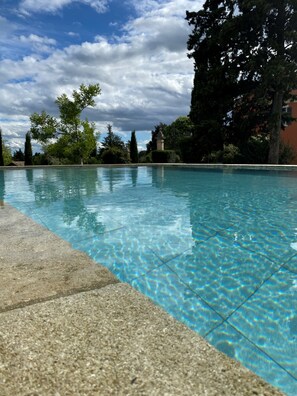 Indoor pool, 2 outdoor pools, open 8:00 AM to 8:00 PM, sun loungers