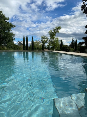 Indoor pool, 2 outdoor pools, open 8:00 AM to 8:00 PM, sun loungers