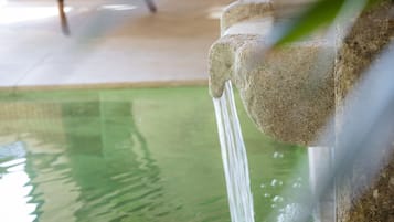 Indoor pool, 2 outdoor pools, open 8:00 AM to 8:00 PM, pool loungers