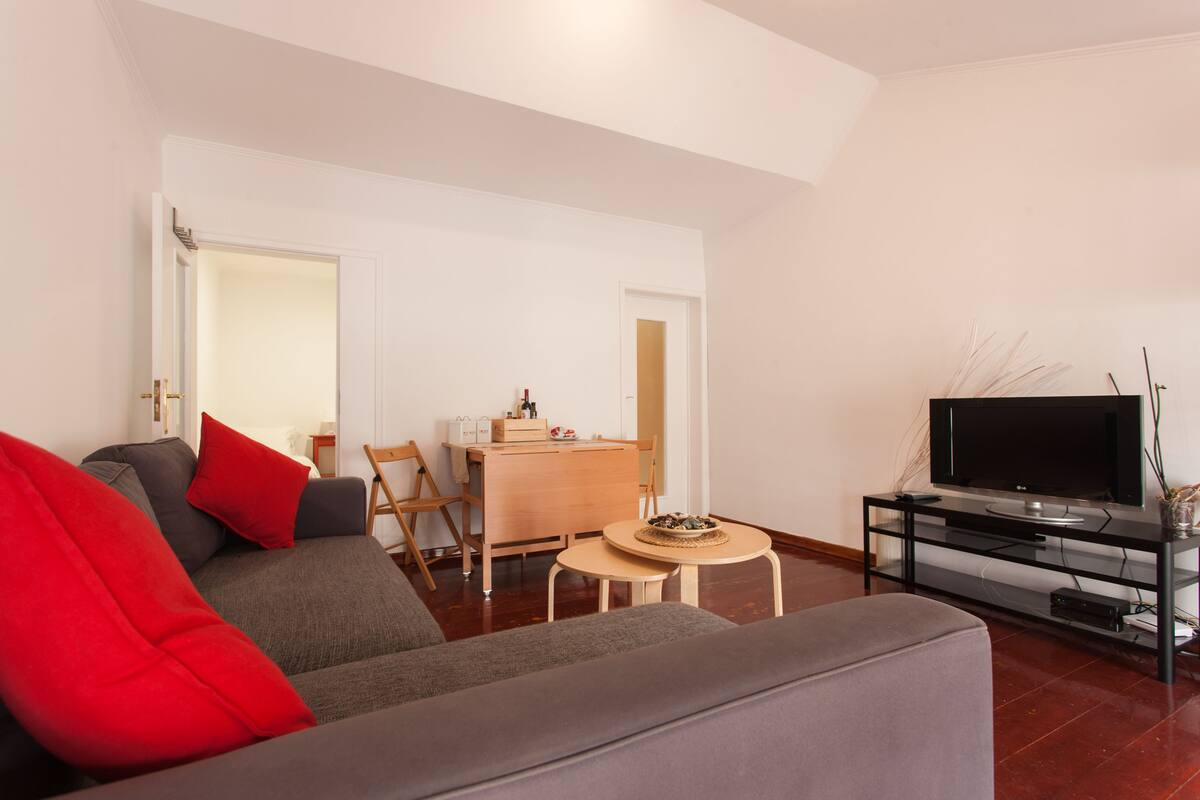 Appartement Duplex, en mezzanine (4E) | Salle de séjour