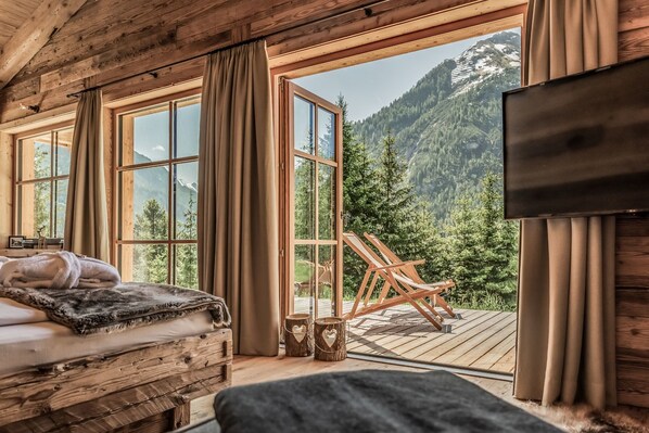 Kuschel Chalet | Ausblick vom Zimmer