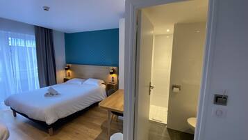 Chambre Double | 1 chambre, espace de travail pour ordinateur portable