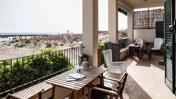 Condo, 2 Bedrooms, Sea View | Terrace/patio