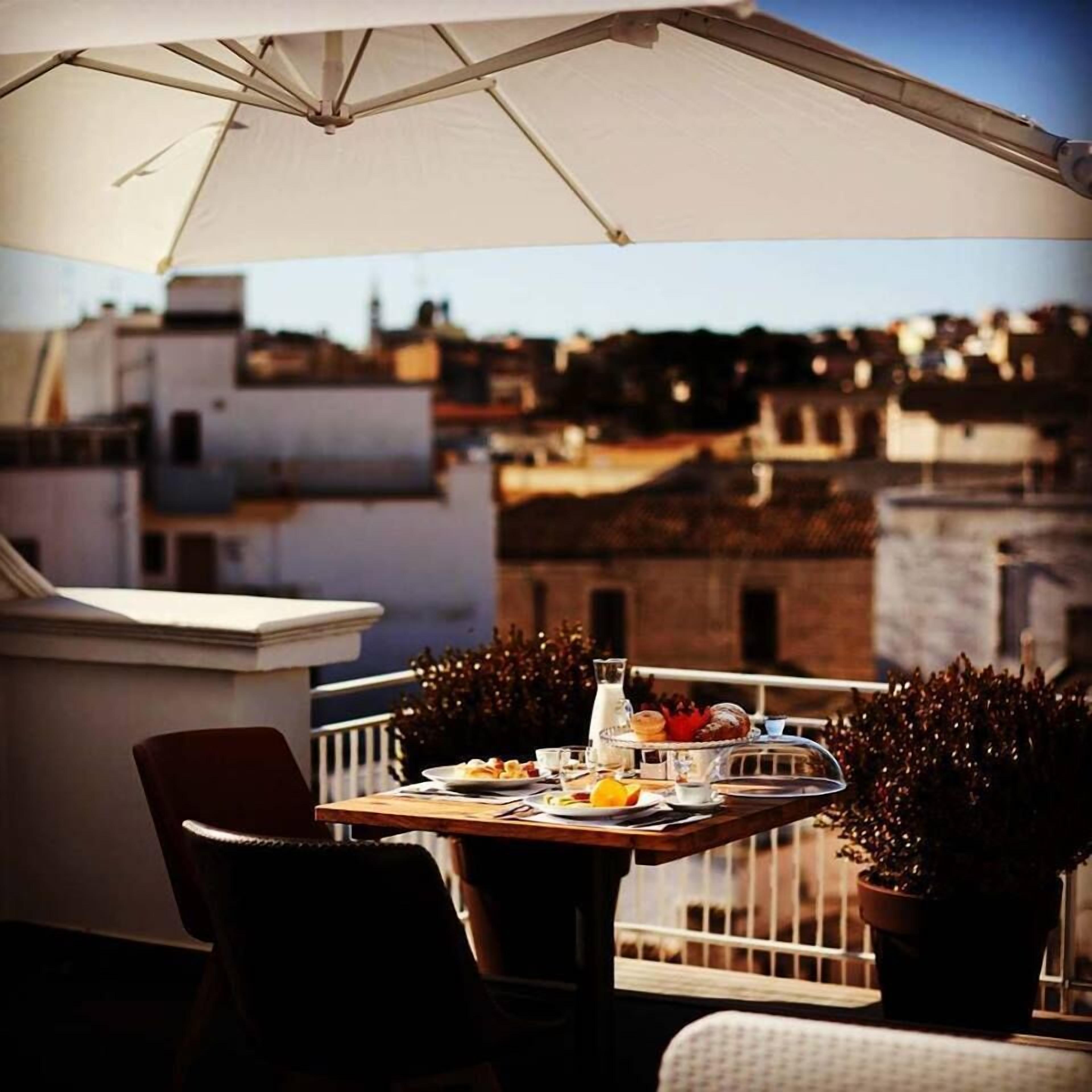 Utsikt fra overnattingsstedet