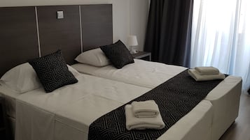 Apartamento, 1 quarto | Quartos à prova de som, ferros/tábuas de passar roupa, berços grátis