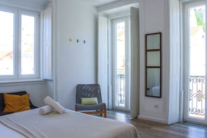 Comfort Double Room, 1 Queen Bed, Shared Bathroom, City View (Q44) | View from room - The Color Hostel (Lisbon)