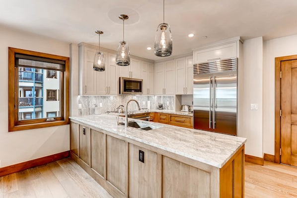 Private kitchen - Centennial 2 Bedroom Condo Unit no. 13ab (Avon)