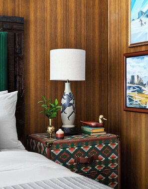 Presidential Suite, 1 King Bed, Roll-in Shower | Premium bedding, in-room safe, desk, laptop workspace