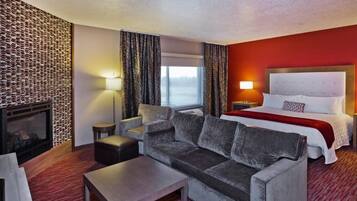 1 slaapkamer, een kluis op de kamer, verduisterende gordijnen