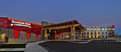 Façade de l’hébergement