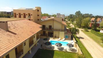 Overnatningsstedets facade