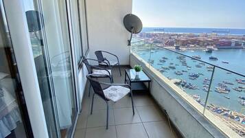 Uitzicht vanuit accommodatie