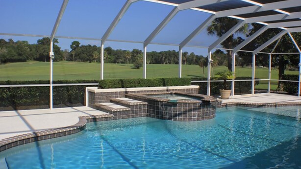Pool - Villa Bakker - Golfcourse 3 Bedroom (Inverness)