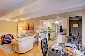 Condo, 2 Bedrooms | Dining - Ski And Racquet Club B106 2 Bedroom Condo by RedAwning (Breckenridge)