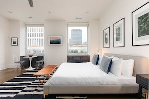 Departamento tradicional, 1 cama King size, para no fumadores | Vista a la ciudad