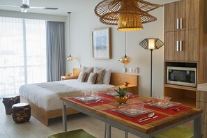 Appartement (0 Bedroom) | 1 slaapkamer, een strijkplank/strijkijzer, kabelinternet (toeslag)