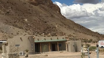 Façade de l’hébergement