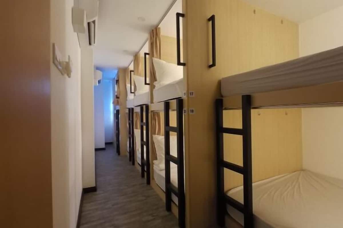 Blackout drapes, iron/ironing board, free WiFi, bed sheets