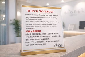 Reception - Signel Hostel (Kota Kinabalu)