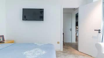 Apartamento | Cortinas opacas, wifi gratis, ropa de cama