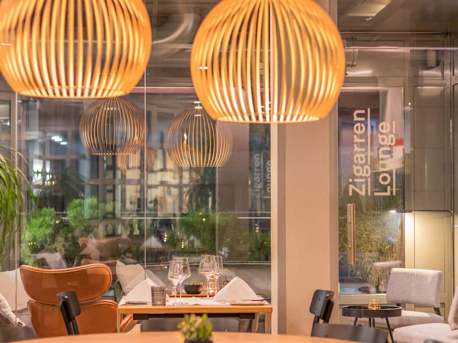 Almoço e jantar, culinária internacional