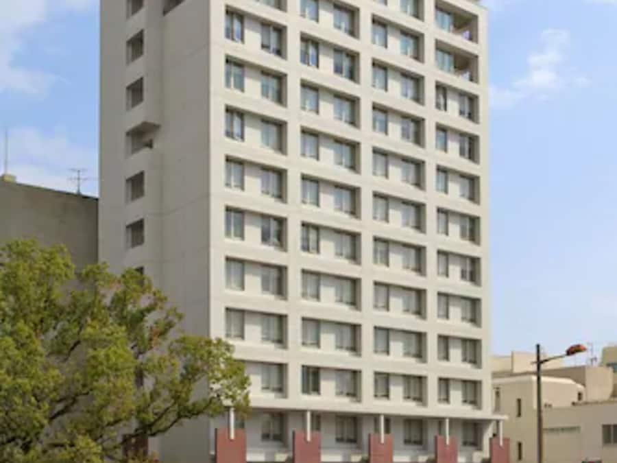 Majoituspaikan julkisivu