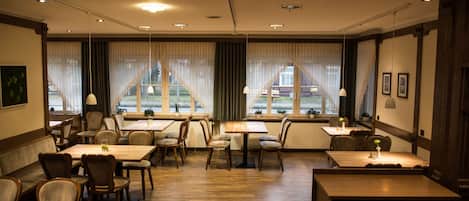Daily buffet breakfast (EUR 8 per person)