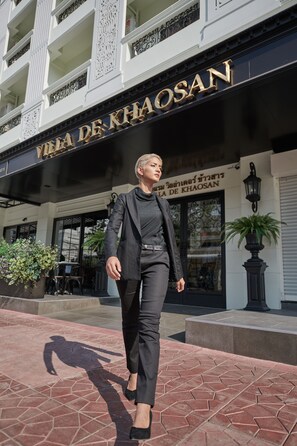 Fachada de la propiedad