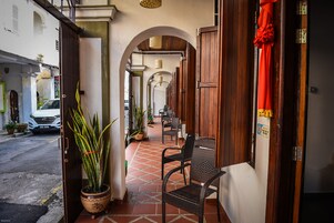 Fachada de la propiedad