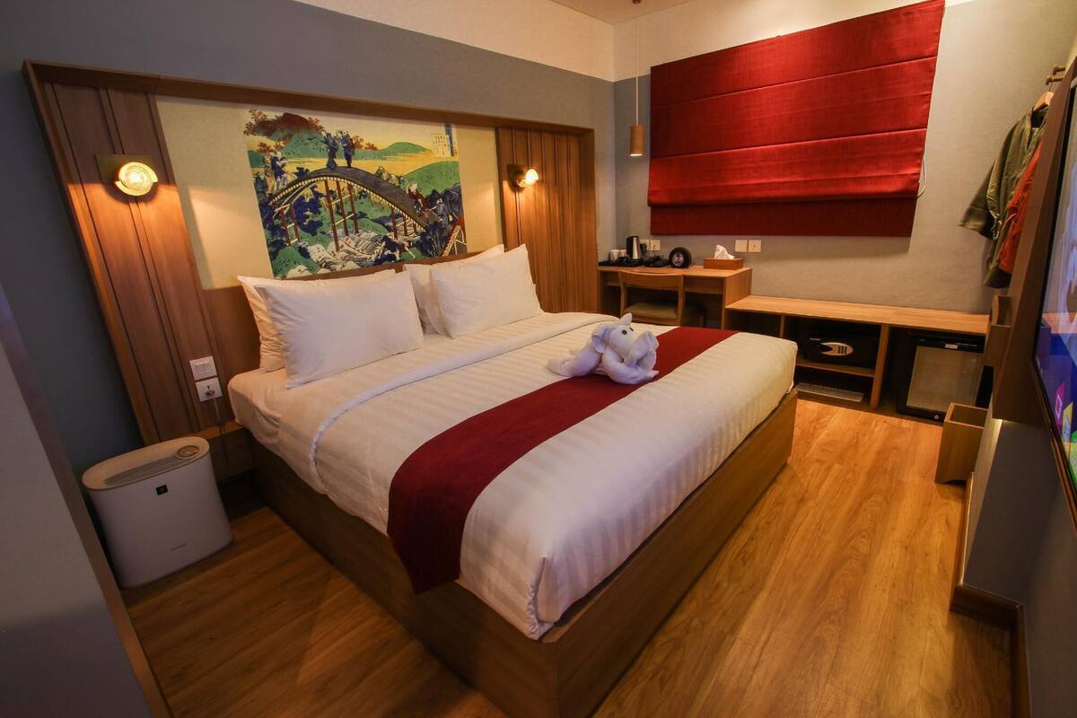 Kamar Eksekutif, 1 Tempat Tidur Double (King Bed) | Minibar, Wi-Fi gratis, dan seprai linen