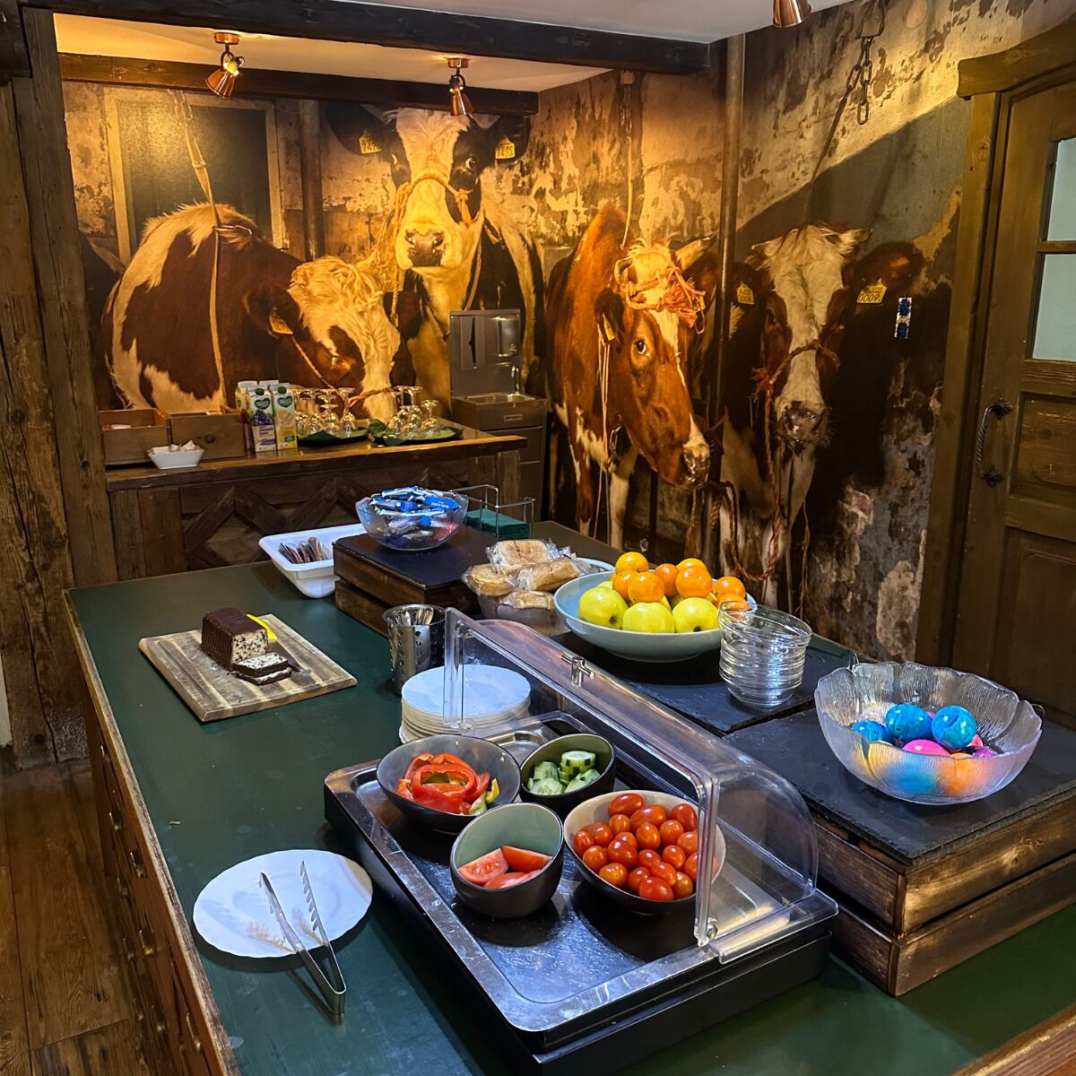 Petit déjeuner buffet compris tous les jours