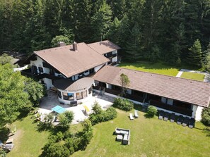 Aerial view - Pension Almhof Baumgarten (Schneizlreuth)