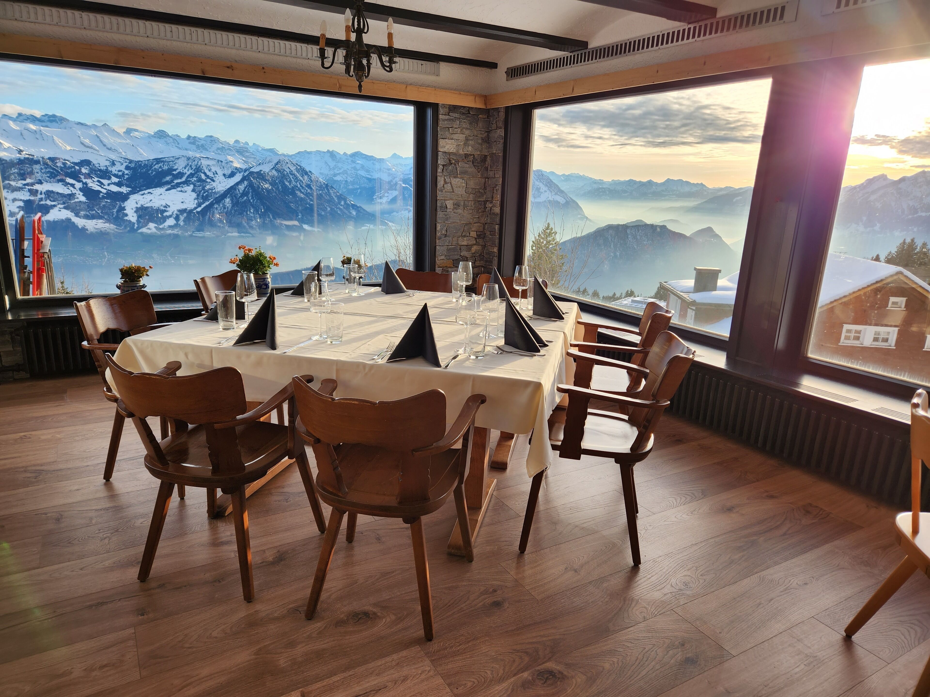 Mittagessen und Abendessen