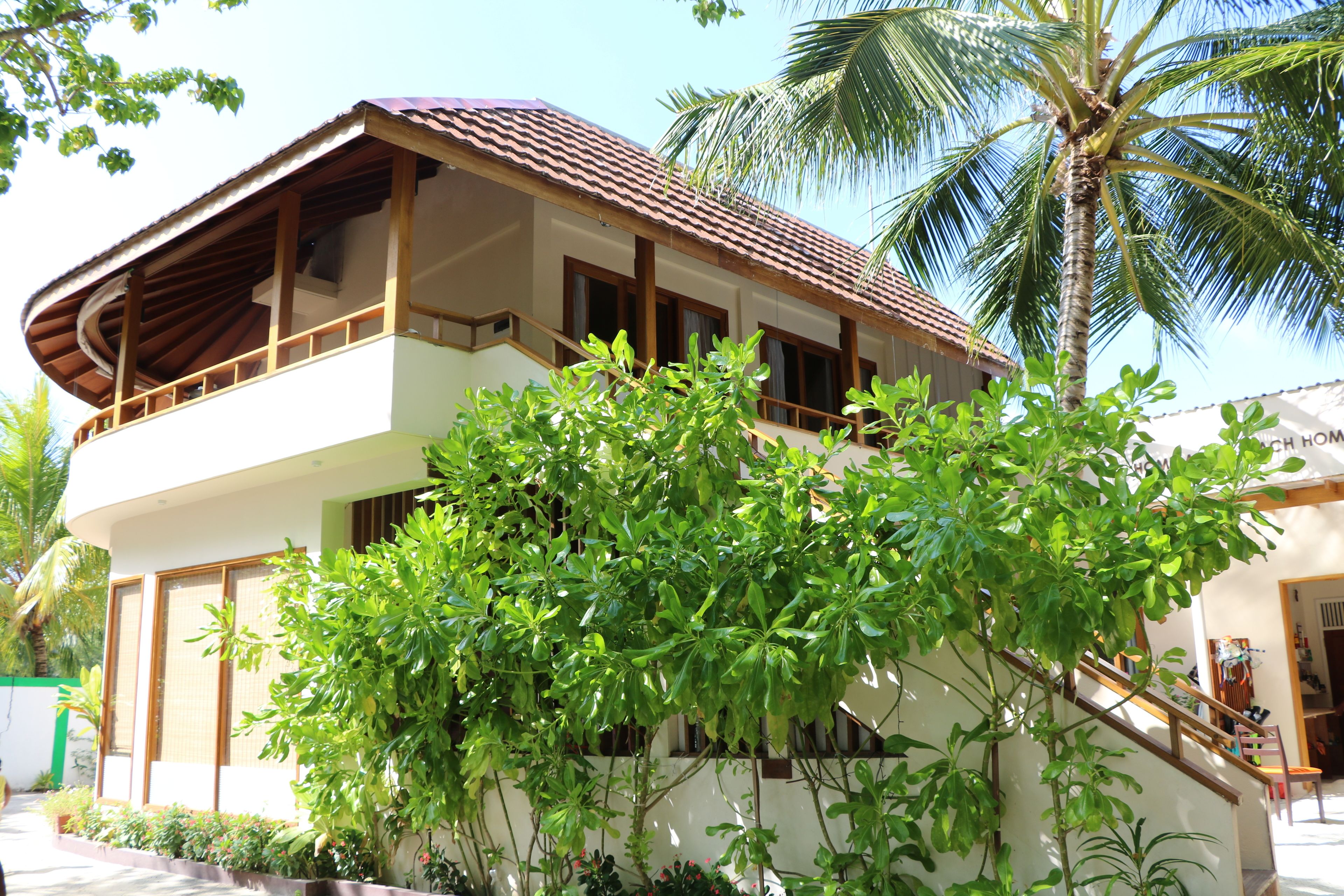 Framhlið gististaðar