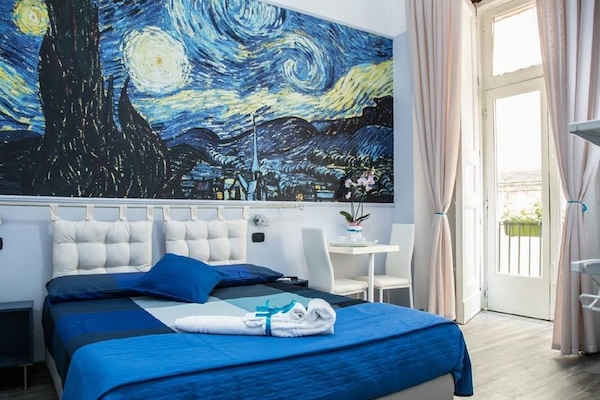 Classic Double or Twin Room, Balcony (Van Gogh) | Minibar, individually decorated, desk, blackout drapes