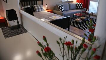 Suíte estúdio (6) | Cortinas blackout, ferros/tábuas de passar roupa, berços grátis