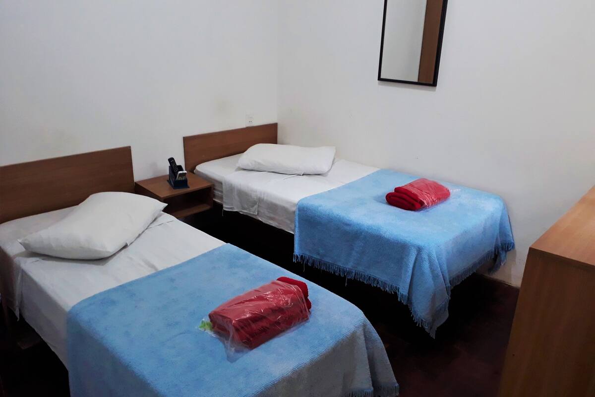 Standard-Zweibettzimmer, 2 Einzelbetten, Nichtraucher | Minibar, kostenloses WLAN, Bettwäsche