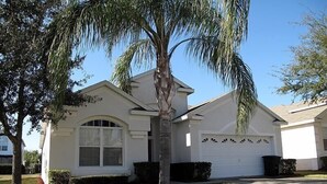 Family Townhome, Hot Tub, Garden Area | Exterior - Ov2571 - Windsor Palms Resort - 4 Bed 3 Baths Townhome (Kissimmee)