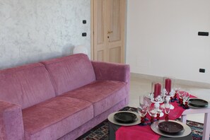 Living area - Attico Coreno (Coreno Ausonio)