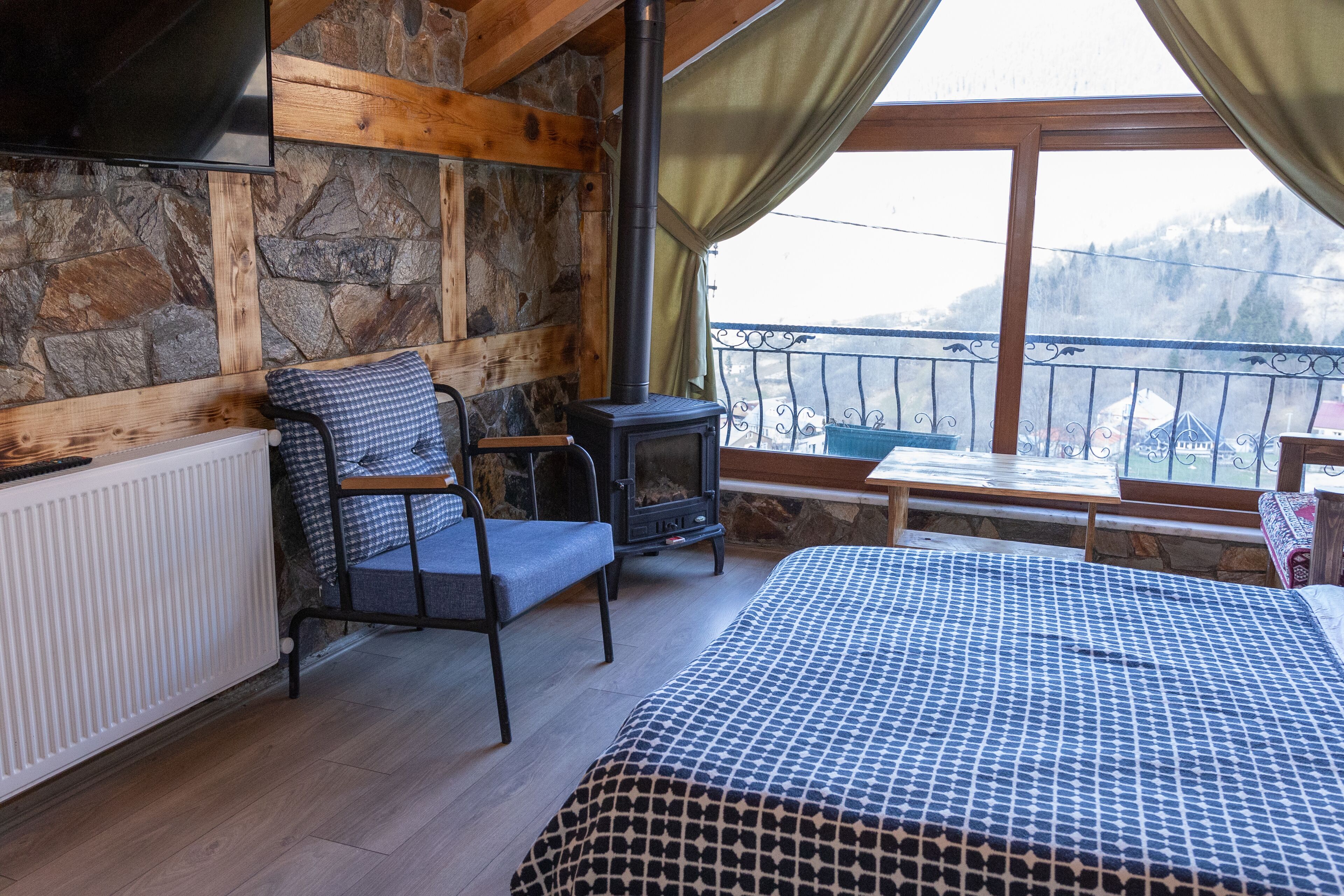 panoramic quadruple room | in-room safe, individually decorated, soundproofing, iron/ironing board