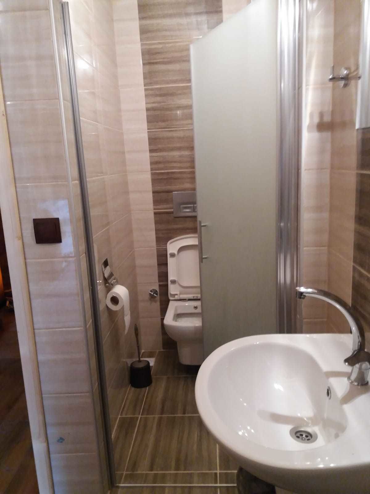 shower, free toiletries, hair dryer, slippers