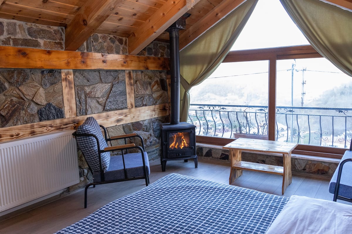 panoramic quadruple room | in-room safe, individually decorated, soundproofing, iron/ironing board