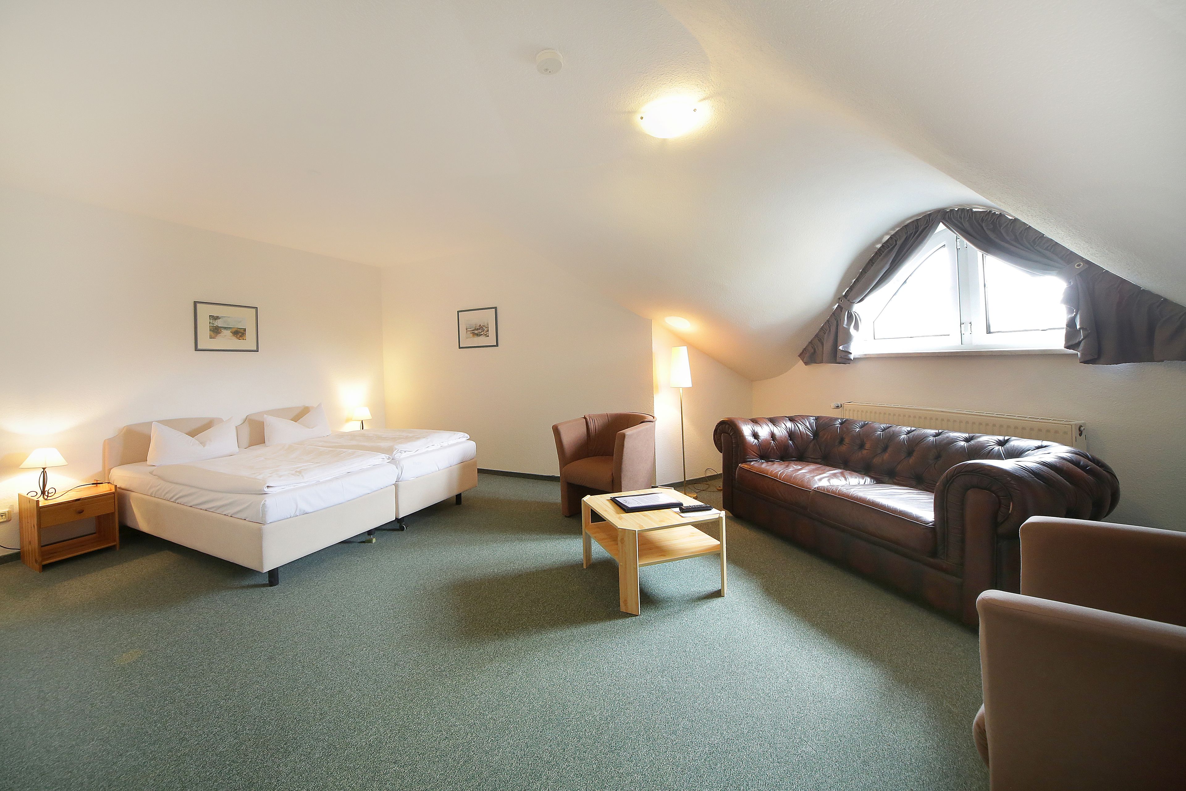 double room (landhaus) | premium bedding, down duvets, memory-foam beds, in-room safe