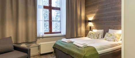 Standard-Dreibettzimmer | 3 Schlafzimmer, Verdunkelungsvorhänge, schallisolierte Zimmer