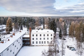 Façade de l’hébergement