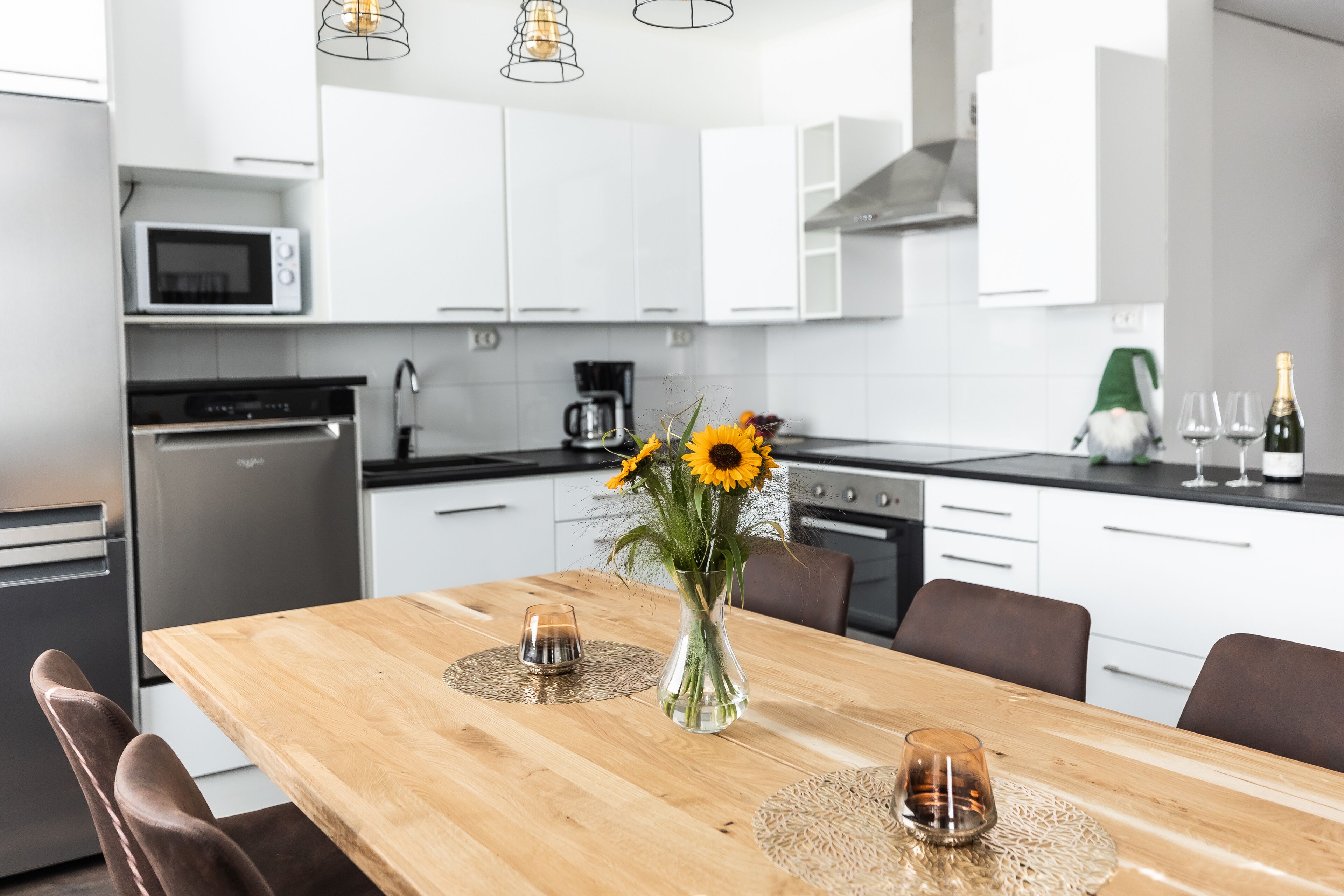 family apartment, sauna | private kitchen | coffee/tea maker