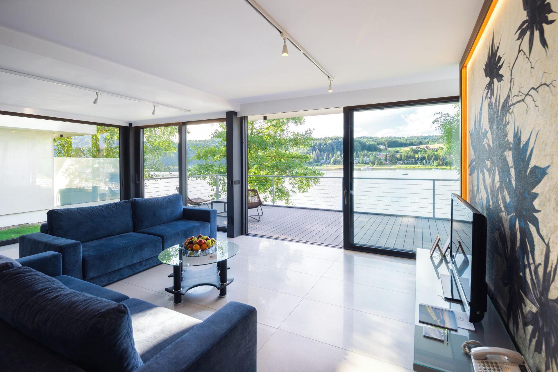 Exclusive Villa, 2 Bedrooms, Lake View (Terrace 65m²) | Hypo-allergenic bedding, minibar, in-room safe, desk